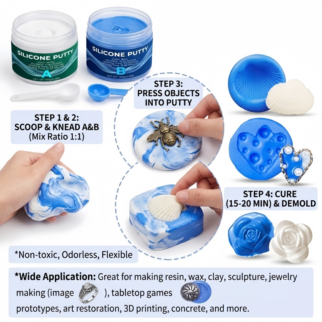 Silicone Putty Mold Making Sup - đánh giá và giá Soap Making Equipment