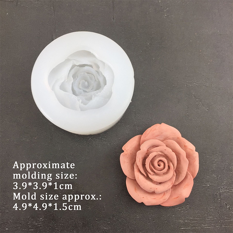 3D Rose Flower Shape Leaf Sili - đánh giá và giá Soap Making Equipment