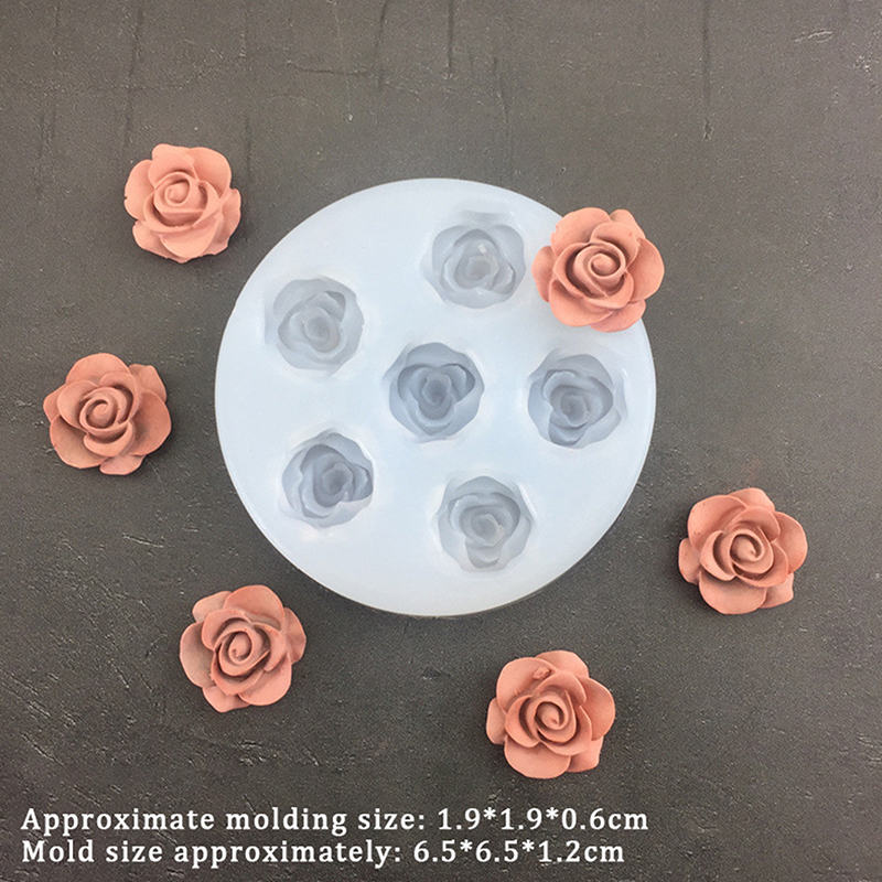 3D Rose Flower Shape Leaf Sili - đánh giá và giá Soap Making Equipment