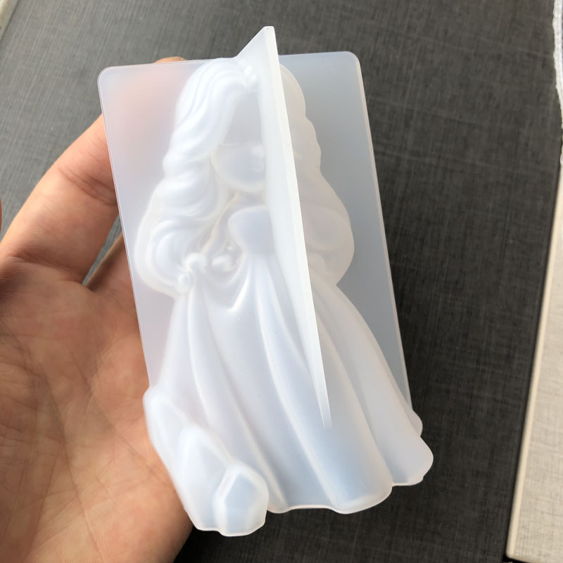 3D Cute Princess Silicone Cand - đánh giá và giá Soap Making Equipment