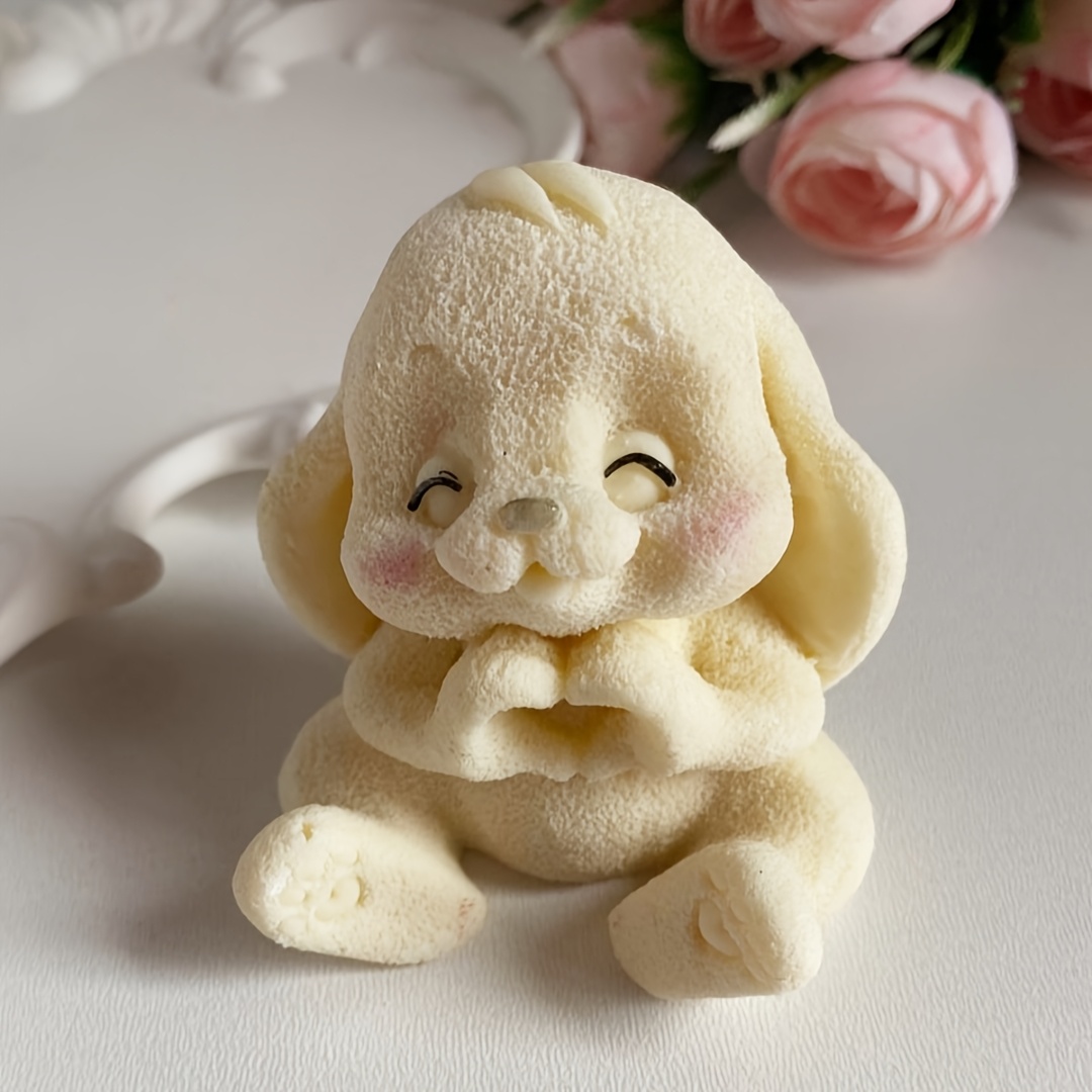 1pc Adorable Rabbit Resin Sili - đánh giá và giá Soap Making Equipment