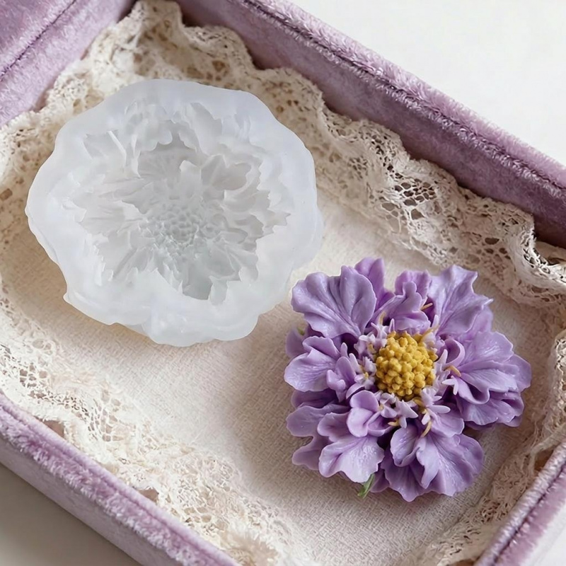 1 Dreamy Blue Potted Flower Si - đánh giá và giá Soap Making Bar