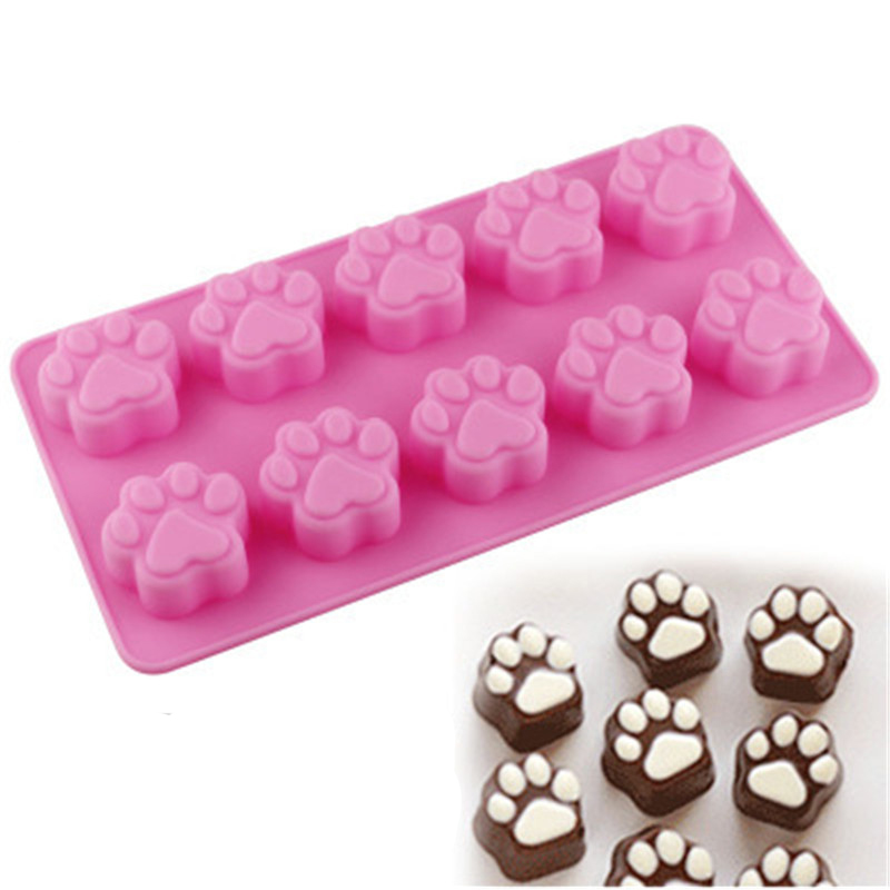 Cat Claw Shape Chocolate Silic - đánh giá và giá Soap Making Bar