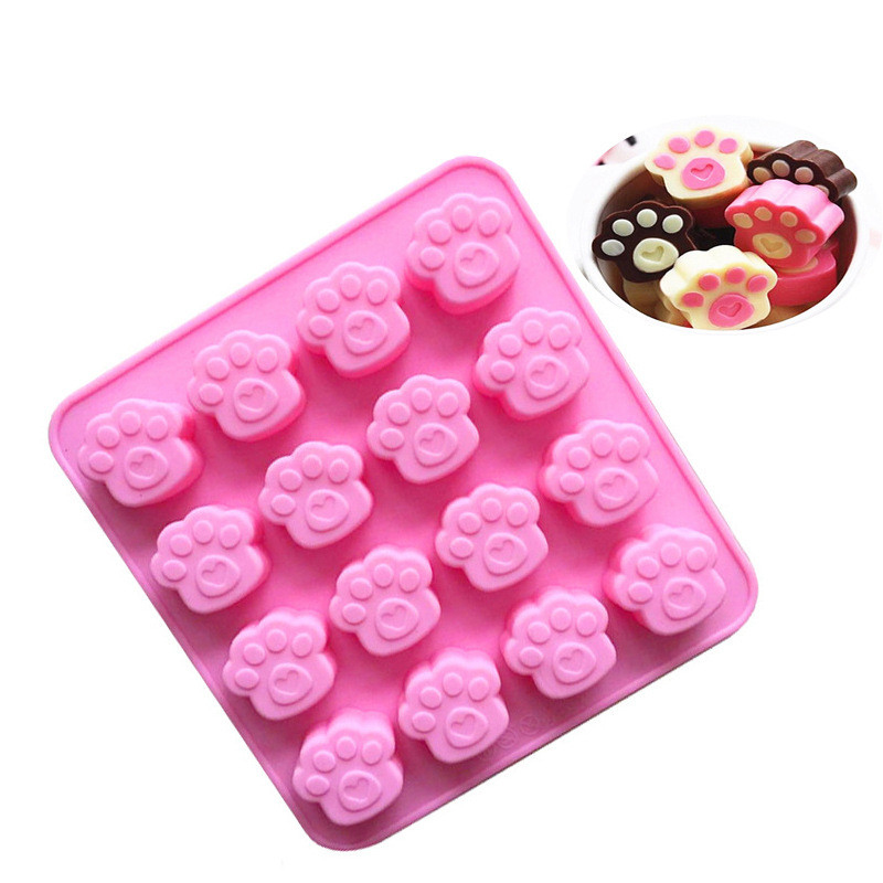 Cat Claw Shape Chocolate Silic - đánh giá và giá Soap Making Bar