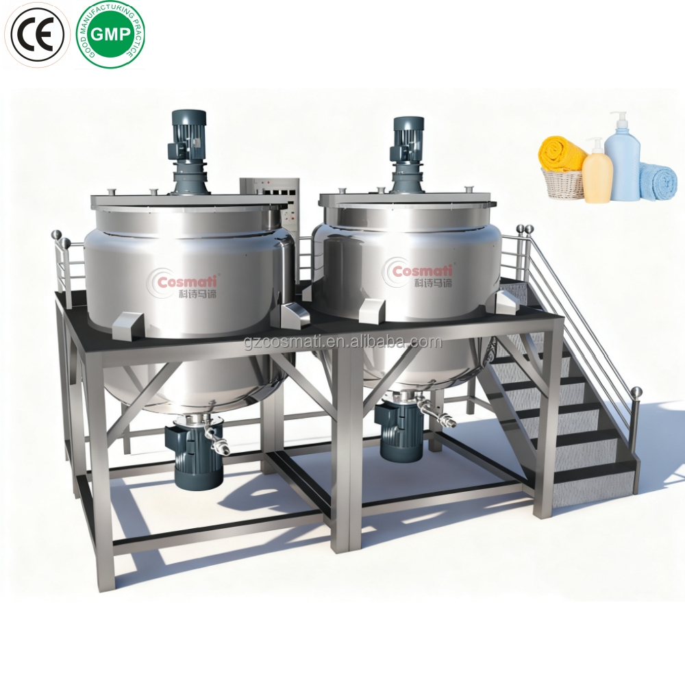 500L 2500L 5000L Mixing Homoge - đánh giá và giá Soap Making Vessels